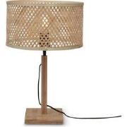 Tafellamp Java - Bamboe - Ø32x38cm