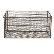 Clayre & Eef Brievenhouder 33x12x15/17 cm Bruin Metaal