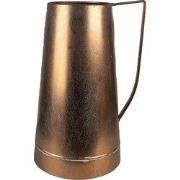 Clayre & Eef Decoratie Kan 24x20x36 cm Koperkleurig Metaal