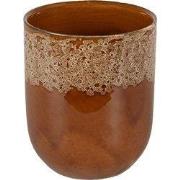 Clayre & Eef Mok 150 ml Bruin Wit Keramiek