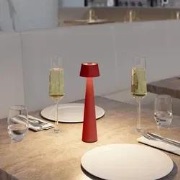 Sompex Tafellamp Mono | Rood