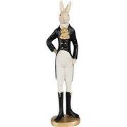 Clayre & Eef Beeld Konijn 40 cm Beige Polyresin