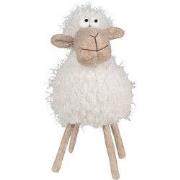 Clayre & Eef Beeld Schaap 30 cm Wit Kunststof