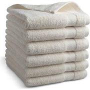 DoubleDry Hotel Handdoeken 50 x 100 cm – Set van 6 – 100% Katoen 500 g...