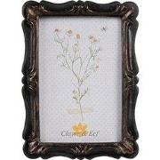 Clayre & Eef Fotolijst 10x15 cm Zwart Bruin Kunststof