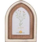 Clayre & Eef Fotolijst 10x15 cm Bruin Beige MDF