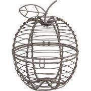 Clayre & Eef Mand Appel Ø 11x14 cm Bruin Metaal