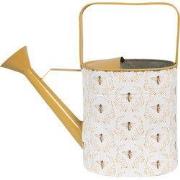 Clayre & Eef Decoratie Gieter 33x12x32 cm Wit Metaal Bijen