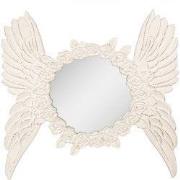 Clayre & Eef Spiegel 62x5x60 cm Beige MDF Vleugels