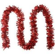 Clayre & Eef Kerstslinger Guirlande 200 cm Rood Kunststof