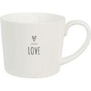 Clayre & Eef Mok 275 ml Wit Keramiek Hart