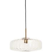 Light & Living - Hanglamp PLEAT - Ø40x17cm - Helder