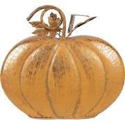 Clayre & Eef Decoratie Pompoen 34x15x32 cm Oranje Metaal