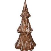 Clayre & Eef Kerstdecoratie met LED-verlichting Kerstboom Ø 12x24 cm G...