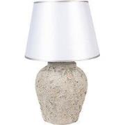 Clayre & Eef Tafellamp Ø 35x59 cm Grijs Terracotta