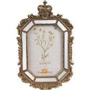 Clayre & Eef Fotolijst 10x15 cm Goudkleurig Polyresin