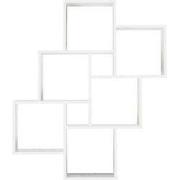 Drijvende Wandplank 8 Compartimenten - Laurio