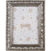 Clayre & Eef Fotolijst 10x15 cm Zilverkleurig Kunststof