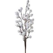 Clayre & Eef Decoratie Tak 42 cm Wit Kunststof
