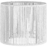 Papieren Woven Lampenkap - Cilindrisch - White - Moderne stijl - ø20 x...