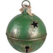 Clayre & Eef Kerstbal Ø 41x51 cm Groen Metaal