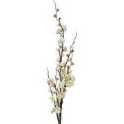 Clayre & Eef Kunstbloem 115 cm Wit Kunststof