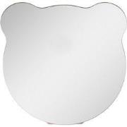 Clayre & Eef Tafelspiegel 16x16x4 cm Roze Kunststof Beer