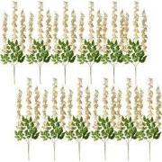 Clayre & Eef Kunstbloemen Set van 12 110 cm Geel Kunststof