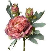 Clayre & Eef Kunstbloem 62 cm Rood Kunststof