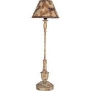 Clayre & Eef Tafellamp Ø 22x71 cm Beige Bruin Metaal
