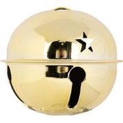 Clayre & Eef Kersthanger Bel Ø 14x12 cm Goudkleurig Metaal