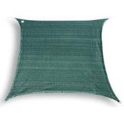 hanSe® Schaduwdoek Vierkant Waterdoorlatend 2x2 m Zonnedoek Groen