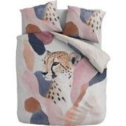 Zydante® Dekbedovertrek Printed 140x200/220cm – Vivid Chase – met 1 Ku...