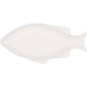 Clayre & Eef Kom Vis 150 ml Wit Keramiek