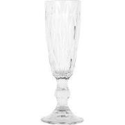 Clayre & Eef Champagneglas 175 ml Transparant Glas