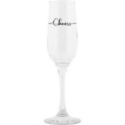 Clayre & Eef Champagneglas 200 ml Transparant Glas