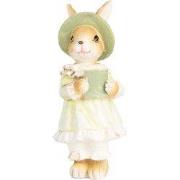 Clayre & Eef Decoratie Beeld 11 cm Beige Kunststof