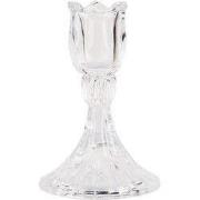 Clayre & Eef Kandelaar Ø 8x12 cm Transparant Glas