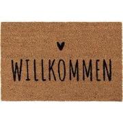 Clayre & Eef Deurmat 60x40 cm Bruin Kokos