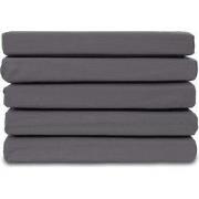 Ten Cate Katoensatijnen Hoeslaken - 160x200 - Antraciet