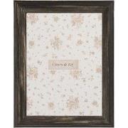 Clayre & Eef Fotolijst 10x15 cm Zwart MDF