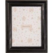 Clayre & Eef Fotolijst 13x18 cm Zwart MDF