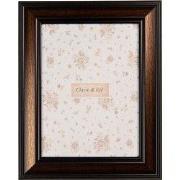 Clayre & Eef Fotolijst 10x15 cm Bruin Zwart Kunststof