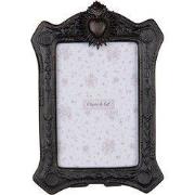 Clayre & Eef Fotolijst 10x15 cm Zwart Kunststof