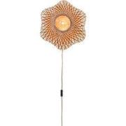 Wandlamp Madura - Naturel - Ø44cm
