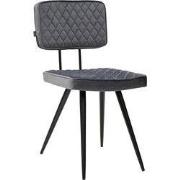 Kick eetkamerstoel Toby - Donkergrijs