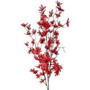 Clayre & Eef Kunstbloem 110 cm Rood Kunststof