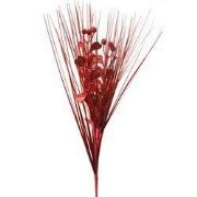 Clayre & Eef Decoratie Tak 78 cm Rood Kunststof