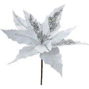 Clayre & Eef Kunstplant Kerstster Ø 30x26 cm Wit Kunststof