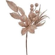 Clayre & Eef Decoratie Tak 25 cm Roze Kunststof